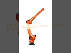 KUKA लेजर वेल्डिंग छह अक्ष लचीलापन KR20 R3100 काम दृश्य के साथ